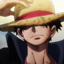 Animated Menu: Monkey D. Luffy Straw Hat logo