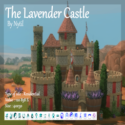 The Lavender Castle logo