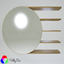 Halo Shelf Mirror  logo