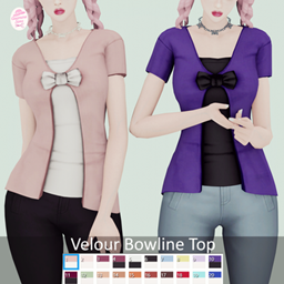 Velour Bowline Top logo