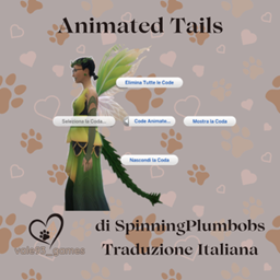 Animated Tails by SpinningPlumbobs Italian Translation logo