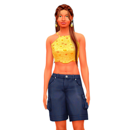 Bright Neon Ribbed Tank Top project image