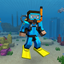 Scuba Mask and Fins logo