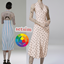 Setsim retro dress logo