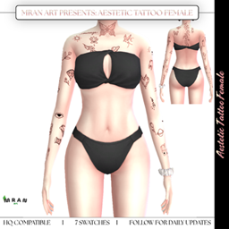Aesthetic Tattoo Female logo