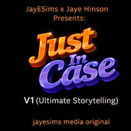 JayESims x Jaye Hinson Presents: Just In Case V1 (Ultimate Storytelling) logo