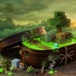 AcidIsland - Toxic SkyBlock logo