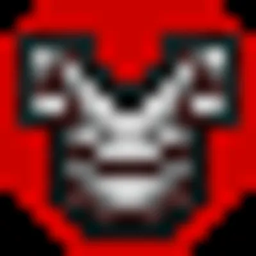 Amazing Netherite armor logo