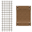 Barrea bamboo grid logo