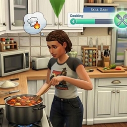 Townie Realism Overhaul: Fireproof npcs & Auto-Skills(cooking and more) logo