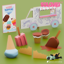 Ice Cream Summer Set  project image