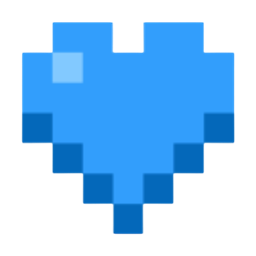 Redesigned Blue Hearts logo