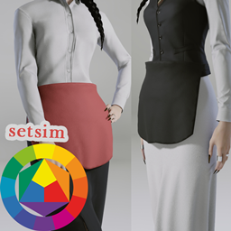 Setsim apron logo