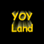 yoy funni land logo