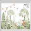 Animals in the Forest Murals 🐰🦊🌲🌳 logo