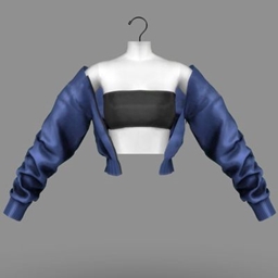 🧥Stellar tube🧥 top and jacket by tslok logo