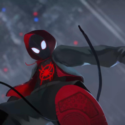 Animated Menu: Miles Morales (Spider-Man) logo