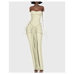 Lace Long Corset Dress logo