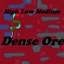 Low Medium High Dense Ores logo