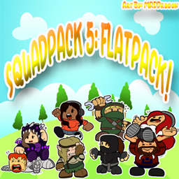 Squadpack Modpack V: The Flatpack logo