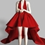 👠Dawn satin 👠high low dress by tslok logo