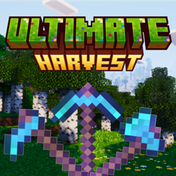 Ultimate Harvest(All in One  vein mining + tree cutting + crop harvesting ) logo