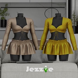 JEZZIE.TS4 OLIVIA OUTFIT logo
