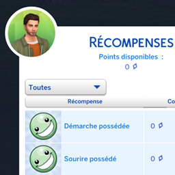 Possessed Smile and Walkstyle Trait - Traduction FR logo