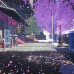 Animated Menu: Sakura Street logo