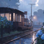 Animated Menu: Hydrangeas in Gentle Rain logo