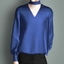 Era collared satin shirt by tslok logo