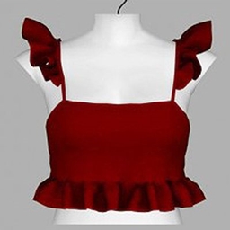 Colette Frilly Tank Top by tslok logo