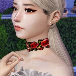 Bloom Flower Choker by tslok logo