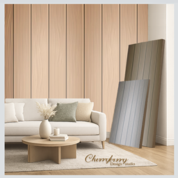 Vertical Wood Slat Wallpaper | WP-3 logo