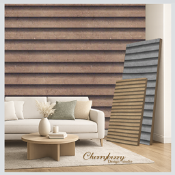 Modern Linear Wood Wallpaper | WP-7 logo