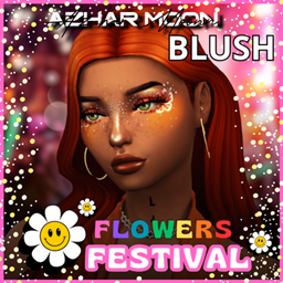 AZHARMOONN Floral Blush B1 Flowers Festival Collection logo