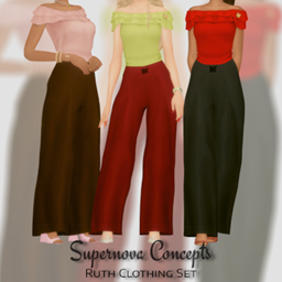Ruth Set: Serenity Pants logo