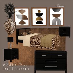 Kaziecc ~ Graphic Chic Bedroom 🛋️ logo