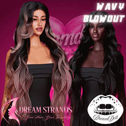 Wavy Blowout | Hairstyle logo