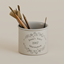 Hariclia Brush Jar logo