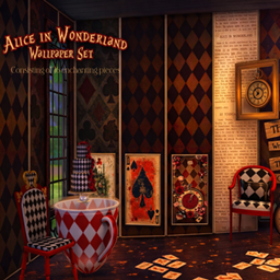 Alice in Wonderland Wallpaper Set project image