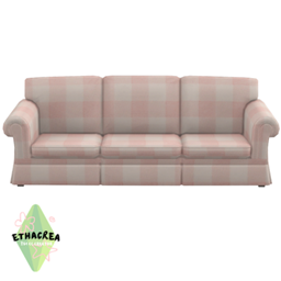 Gingham Pastel Sofa
