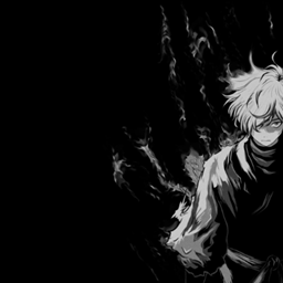 Animated Menu: Gabimaru Hollow Flame logo