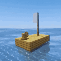 [ Alone on a Raft ] Ocean survival world with vast islands, dangerous, sea creatures, boat  project image