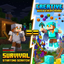 Creative in Survival (achievement friendly) logo