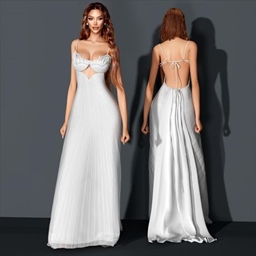 Striking Gown with Balconette Style Neckline project image