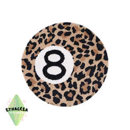 Cheetah 8 Ball Rug project image