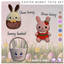 Easter bunny toys set logo