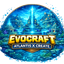 Evocraft  atlantis X create logo