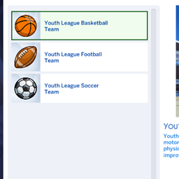 Youth League Afterschool Sports | a.deep.indigo | Trad FR logo